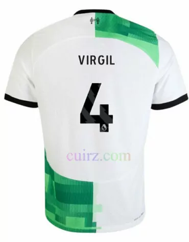 Camiseta Virgil van Dijk Liverpool 2ª Equipación 2023 2024