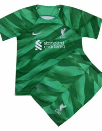 Pantalón y Camiseta de Portero Man City 2023 2024 Niños Verde