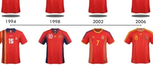 Historia de la camiseta España