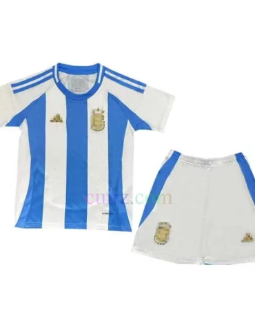 Pantalón y Camiseta Argentina 1ª Equipación 2024 Niños