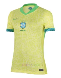 Camiseta Brasil 2ª Equipación 2024 de Mujer