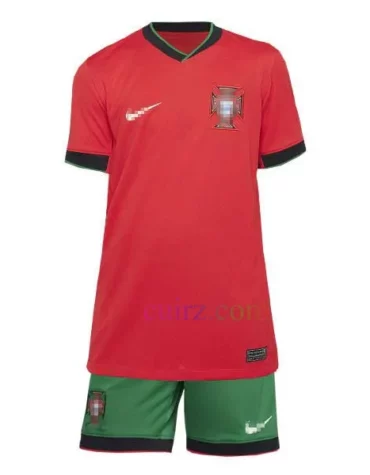 Pantalón y Camiseta Portugal 1ª Equipación 2024 Niños