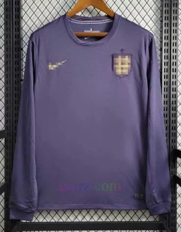 Camiseta Inglaterra 2ª Equipación 2024 Manga Larga