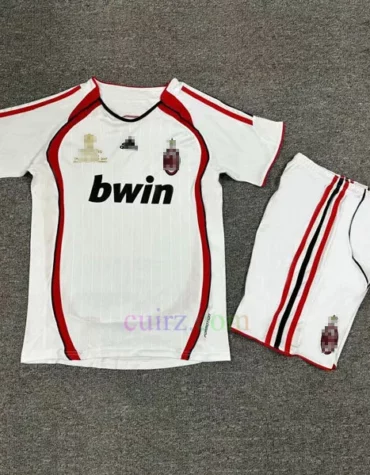 Camiseta AC Milan 2ª Equipación 2006-07 Niños