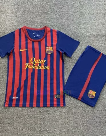 Camiseta Barcelona 1ª Equipación 2011-12 Niños
